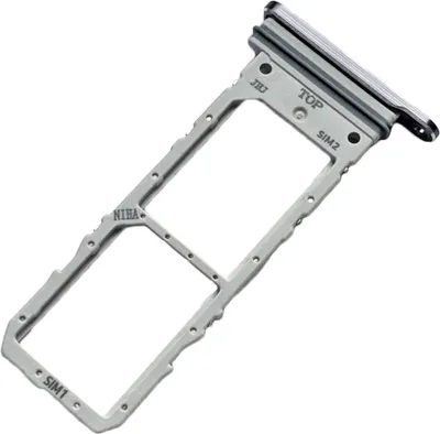 Produktbild von Dual Simkartenhalter für Samsung Galaxy Note 20 (4G/LTE, SM-N980F, SM-N980F/DS), Original Ersatzteil, Grau