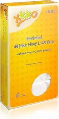 Produktbild von LUX ECO Windeln aus Baumwolle mit hohem Flächengewicht 70x70 ungebleicht - 10 Stk.