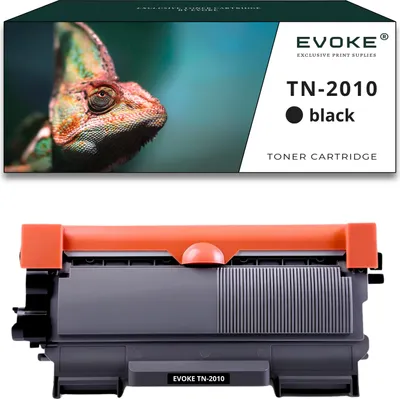Image de Toner pour Brother TN2010 TN 2010 ️️ DCP 7055 7055W 7057E HL 2130 2240 2250 ️