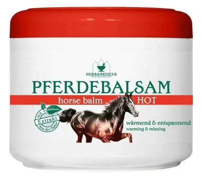 Produktbild von Herbamedicus - Pferdebalsam Hot, 500ml