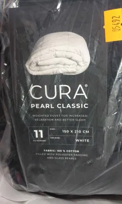 Obrázek produktu pro Zátěžová přikrývka CURA Pearl Classic 150 × 210, 11