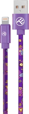 Obrázok produktu pre Tellur TLL155601, 1 m, Lightning, USB A, Samec, Samec, Purpurová
