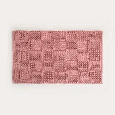 Zdjęcie produktu dla HOMLA Dywanik łazienkowy TENU różowy 50x80 cm