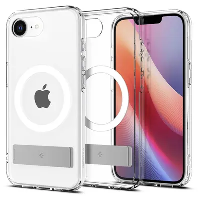 Produktbild von Spigen Ultra Hybrid S (MagFit), Cover, Apple, iPhone 16e, 15,5 cm (6.1"), Transparent, Weiß