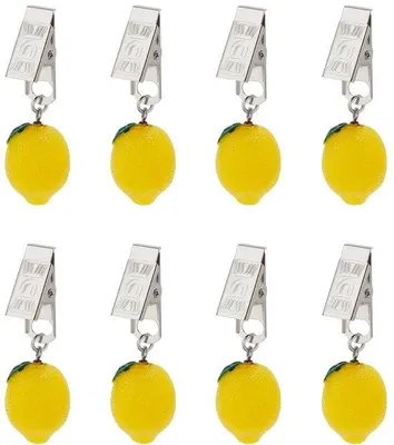 Obrázek produktu pro Závaží na ubrus ve tvaru citronu, 8 kusů, lehká