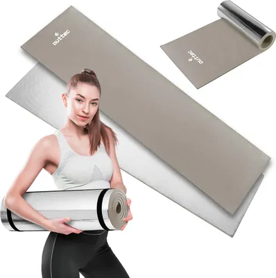 Obrázok produktu pre Outtec® karimatka na spanie, turistická karimatka, karimatka do stanu, karimatka na spanie s hliníkovou izoláciou - pre outdoor, stan, kempovanie, turistiku, piknik - penová karimatka
