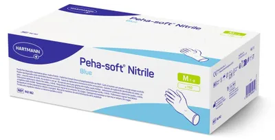Obrázek produktu pro HARTMANN 9420130 HARTMANN unisex Einmalhandschuhe Peha-soft® blau Größe M 150 St.