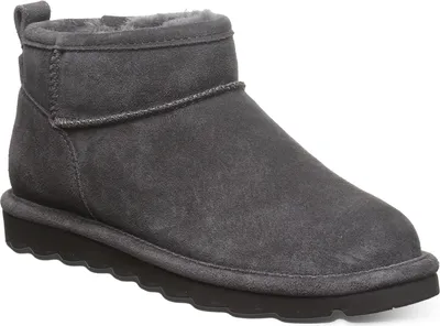 Produktbild von BEARPAW Shorty Damen Winterstiefelette Lammfellstiefel Boots 2860W Graphite, Schuhgröße:38 EU