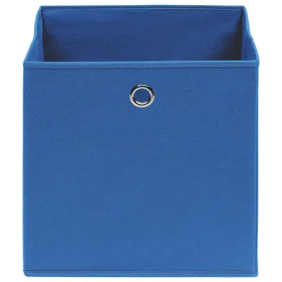 Obrázok produktu pre vidaXL Úložné boxy 4 ks Netkané 28x28x28 cm Modré
