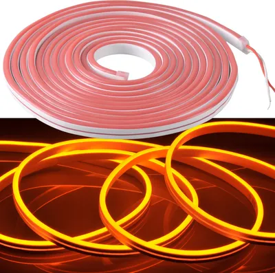 Obrázek produktu pro LED páska NEON 24V 5m oranžová IP65 318046 Polux