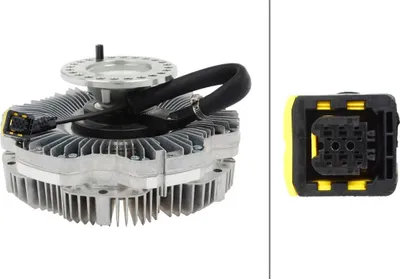 Produktbild von Kupplung Kühlerlüfter elektrisch Ø 290 mm HELLA passend für u.a. DAF CF