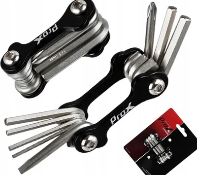 Produktbild von Prox Hf62 Schlüsselsatz 8 Funktionen Mini-Taschenmesser