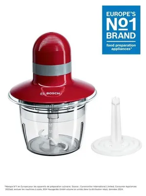 Image de Bosch MMR08R2 Broyeur universel, Boîtier plastique, 400 W, r?servoir de 0,8 l