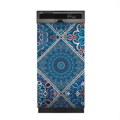 Produktbild von Magnete Dekorative 45x80 cm Küche Magnetmatte Spülmaschine - Portugiesische Mosaiken
