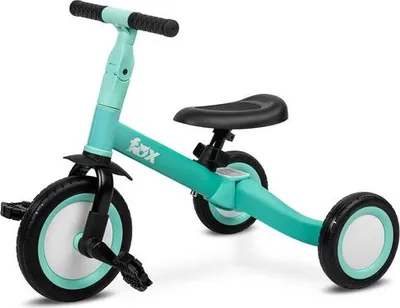 Laufrad Fox, turquoise Toyz, für Kinder 18 Monate bis 5 Jahre