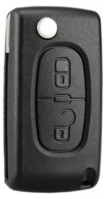 Obrázek produktu pro Kryt klíče CE0523 pro modely Peugeot 207, 307, 308, 2-tlačítkový skládací kryt klíče pro modely Citroen C3, C4, náhradní pouzdro bez elektroniky a baterie