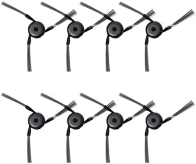 Productafbeelding van PromoHome® Zijborstelset, compatibel met Dreame D20 Pro Plus, X40/X50 Ultra Complete, L40/L50 Pro Ultra, 8 stuks, zwart