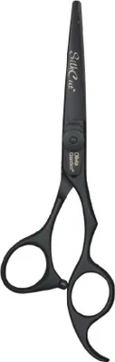 Produktbild von Olivia Garden Silkcut Black 5.75 Inch Hair Scissors