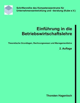 Zdjęcie produktu dla Einführung in die Betriebswirtschaftslehre