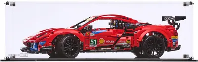 Imagen del producto de Vitrina negra para LEGO® Technic 42125 – Ferrari 488 GTE AF Corse #51