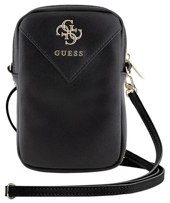 Produktbild von Guess Zip Triangle 4G - Phone Bag (black)