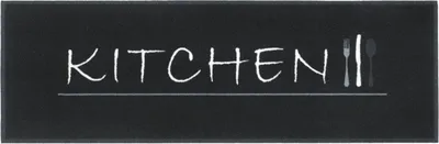 MD Entree Küchenmatte Cook&Wash 50x150cm kitchen black