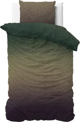 Imagen del producto de Sleeptime. Manta tejida, color marrón, 140 x 200/220 cm