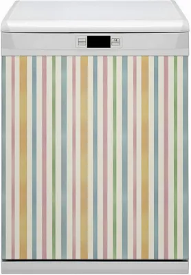 Produktbild von Abwaschbar 60x80 cm Geschirrspüle Magnetmatte Küche Dekorative  - Farbige Linien