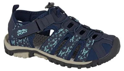 Produktbild von PDQ - Sandalen für Damen, Klettverschluss DF4678 (43 EU) (Marine)