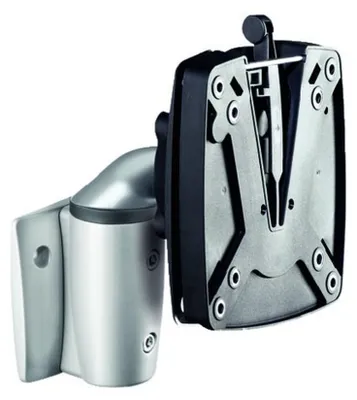 Produktbild von Novus SlatWall LM arm 0-0-1, 8 kg, 75 x 75, 100 x 100 mm, Anthrazit, Silber, 12,875 cm