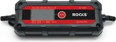 Produktbild von ROOKS Autobatterie Ladegerät Batterieladegerät 6 12V für KFZ LKW Motorrad OK-03.0020
