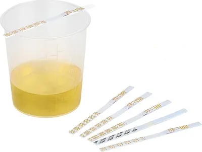 Zdjęcie produktu dla CLEARTEST Test na obecność narkotyków w moczu, wykrywanie tetrahydrokannabinolu THC, 20 ng/l, 1 test