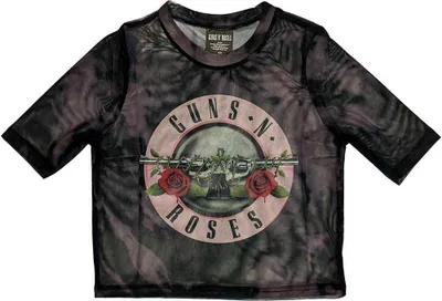 Produktbild von Guns N Roses - Kurzes Top für Damen RO5852 (XXL) (Schwarz)