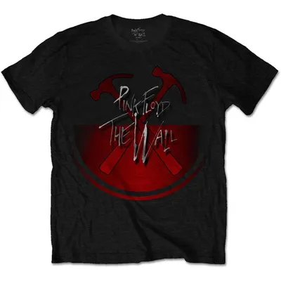 Immagine prodotto di Pink Floyd - Maglietta "The Wall" per uomo/donna Unisex RO2191 (L) (Nero)
