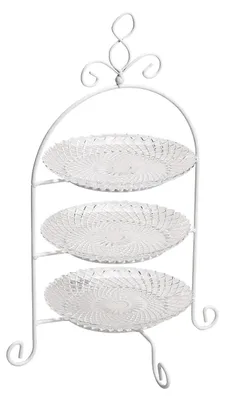 Produktbild von Etagere mit 3 Etagen aus Glas