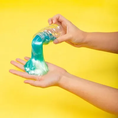 Produktbild von Schleim in einem verdrehten Glas