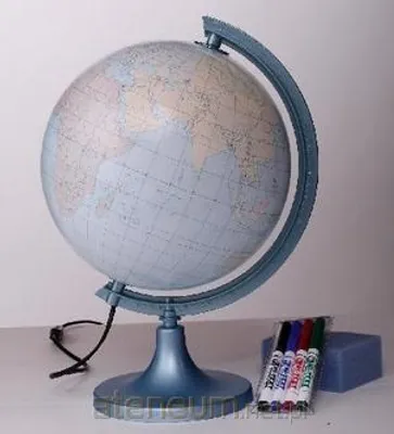 Immagine prodotto di Mappamondo sagomato, illuminato 25 cm, Zachem