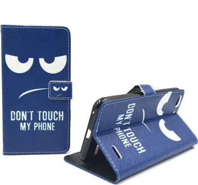 Produktbild von Handyhülle Tasche für Handy Vodafone Smart Ultra 6 Dont Touch my Phone