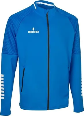 Produktbild von Derbystar Primo Trainingsjacke v24 Kinder blau weiß Gr 140