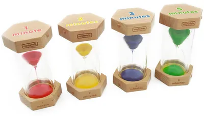 Produktbild von Masterkidz Sanduhr-Set – Lernen über die Zeit