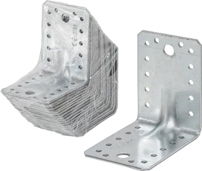 Produktbild von Vormann Schwerlast-Winkelverbinder sendzimir verzinkt 70 x 70 x 55 mm 20 Stück