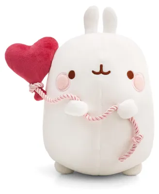 Imagen del producto de Peluche suave de MOLANG con forma de corazón