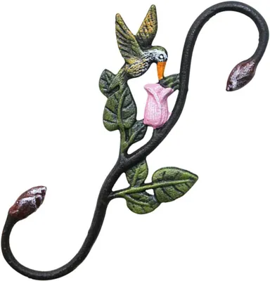 Image de Porte-serviettes double, 40 cm, acier inoxydable, noir