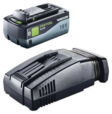 Zdjęcie produktu dla Zestaw energetyczny Festool 18V 1x8.0/SCA16 1x akumulator 18 V 8.0 Ah ( 577323 ) + ładowarka ( 576953 )
