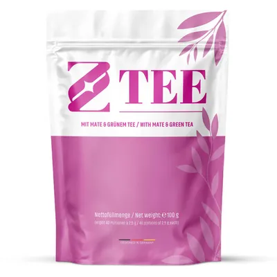 Produktbild von Z Tee | Aromatischer Kräutertee mit Mate, Sencha Grüntee und ausgewählten Kräutern | 100 g