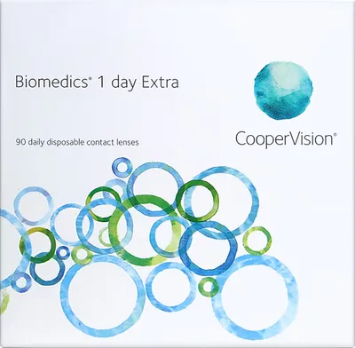 Produktbild von Biomedics 1 day Extra - 90 daily lenses - Sph: +3.0, BC: 8.8, D: 14.2
