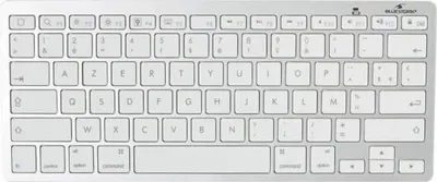Produktbild von BLUESTORK Bluetooth Tastatur, Mini Mac, Kompakte Bauweise, Kompatibel mit Mac, Weiß