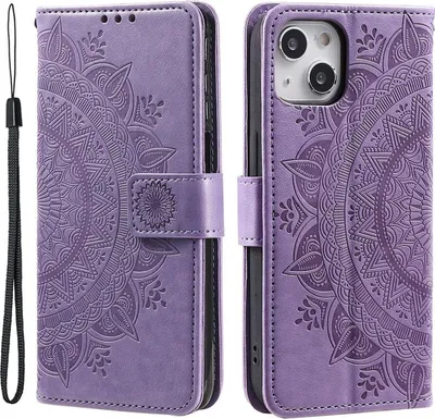 Produktbild von Hülle für Apple iPhone 14 Plus Handyhülle Flip Case Etui Handy Cover Mandala