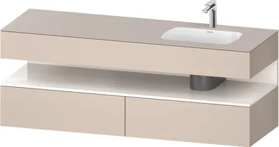Produktbild von DURAVIT QA4796022910000 QTG EWT KWTU 1600 Wß Hgl. Be