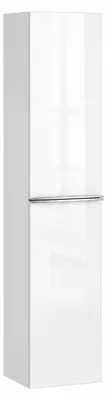Productafbeelding van Badkamerkast MONO, wit, glanzend, hoge kast, badkamerkast, badkamerplank
